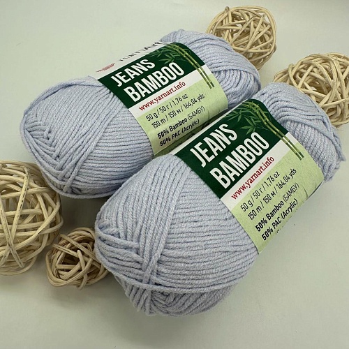 Пряжа YarnArt Jeans bamboo