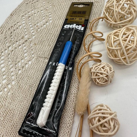 Крючки для вязания Крючок, вязальный с пластиковой ручкой №2.0 15 см