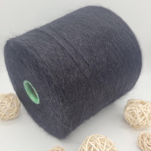 Пряжа в бобинах Aurora NERO. Цена указана за 10гр.