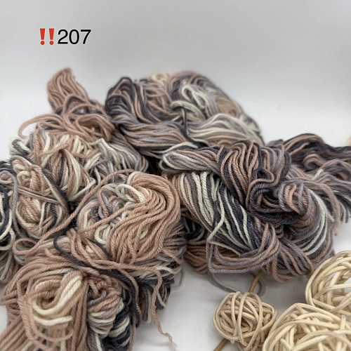 Пряжа в бобинах Arcobaleno (аркобалено) мини №207