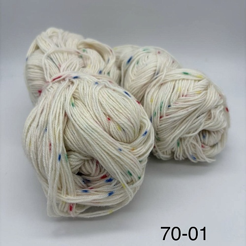 Пряжа в бобинах Arcobaleno (аркобалено) Цвет № 70-01