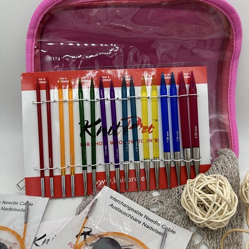 Спицы для вязания 50618 Набор &amp;quot;Deluxe Set &amp;quot; съемных спиц &amp;quot;Trendz&amp;quot;