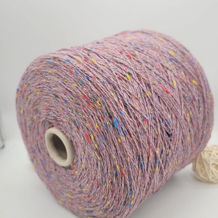 Пряжа в бобинах TweedWool сиреневый