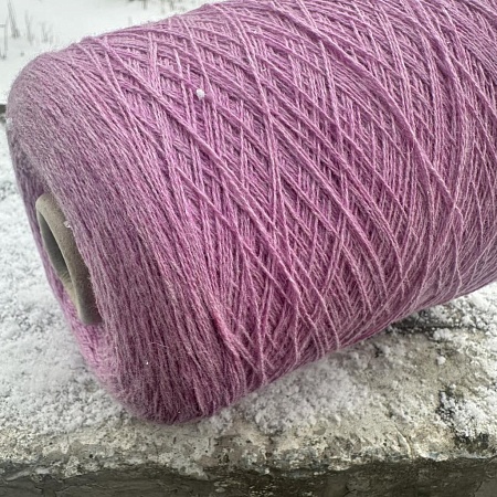 Пряжа в бобинах Biagioli Modesto Cashmere цвет 731775 spice rou. Цена за 10гр