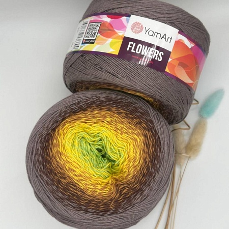Пряжа Yarn art Flowers 317