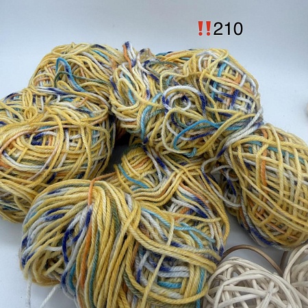 Пряжа в бобинах Arcobaleno (аркобалено) мини №210