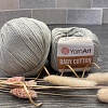 Пряжа YA Baby Cotton 451 св серый