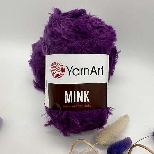 Пряжа Mink 338 ФУКСИЯ
