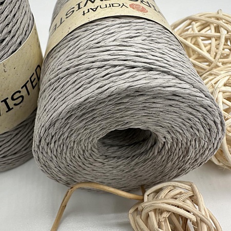 Пряжа Пряжа для вязания рафия крученая Papiro Twisted 1301