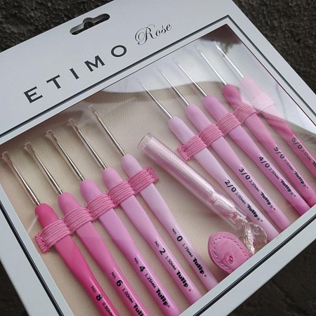 Крючки для вязания Набор крючков для вязания &quot;ETIMO Rose&quot;