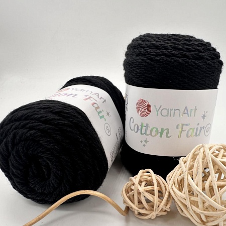 Пряжа Cotton fair 4/4