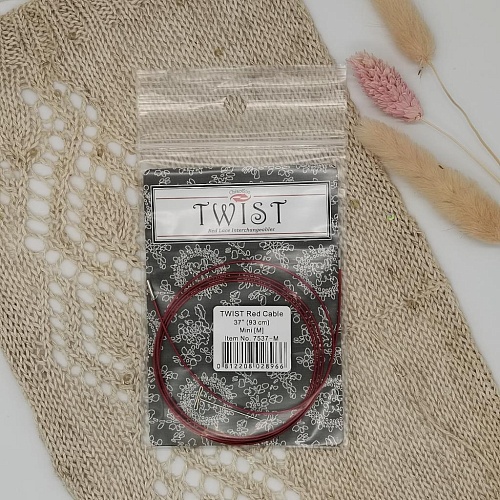 Спицы для вязания Леска М к металлическим спицам,93 см