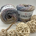 Пряжа Linen Soft лен, вискоза, хлопок 7404