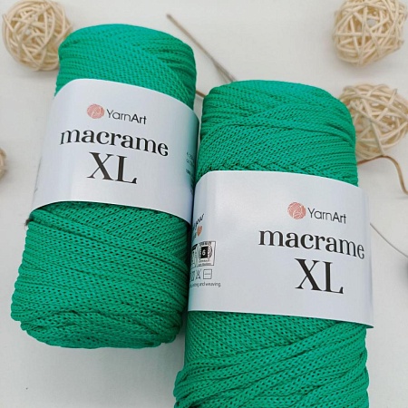 Пряжа Yarn Art Macrame XL 168 зеленый