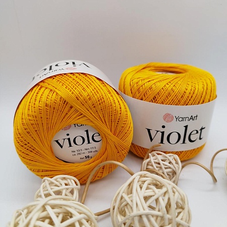 Пряжа Violet 5307 желток