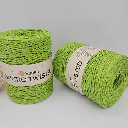 Пряжа Рафия крученая Papiro Twisted