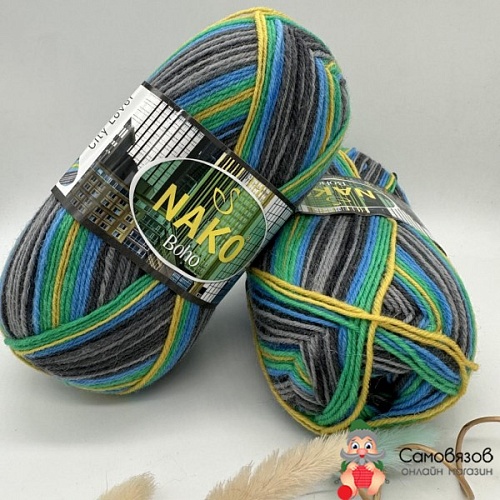 Пряжа Nako Boho 81800