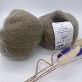 Пряжа SUPER KID MOHAIR 64407 оливковый