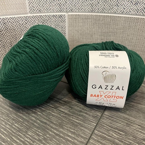 Пряжа Baby Cotton Xl 3467