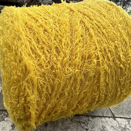 Пряжа в бобинах New Age 2500 1614 желтый