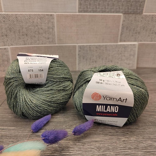 Пряжа Milano 875