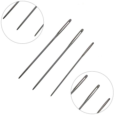 Иглы 05898 Иглы ручные гобеленовые Tapestry BLACK, № 24-26, 6шт