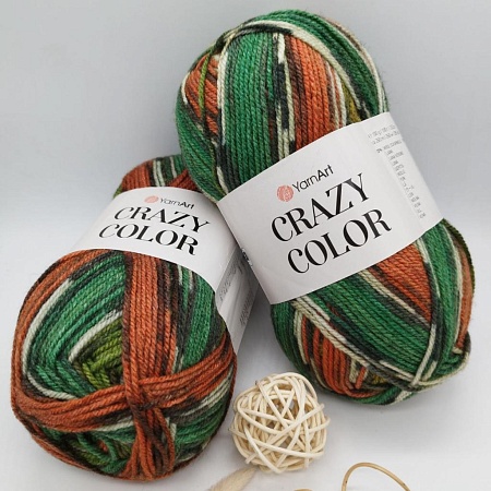 Пряжа Crazy color 163