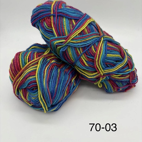 Пряжа в бобинах Arcobaleno (аркобалено) Цвет № 70-03