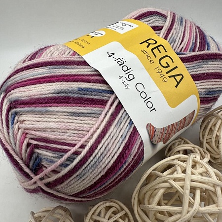 Пряжа Regia 4 - fadig Color 04094