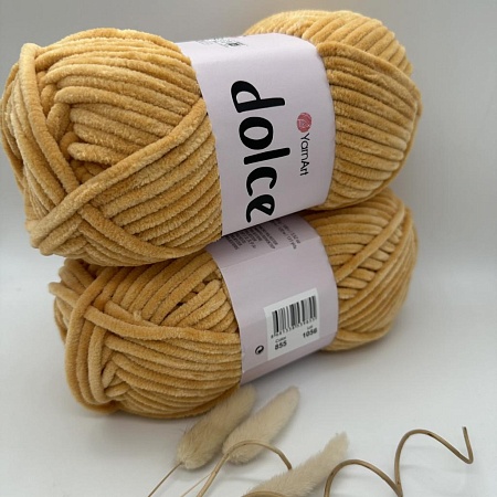 Пряжа Dolce 855 желтый