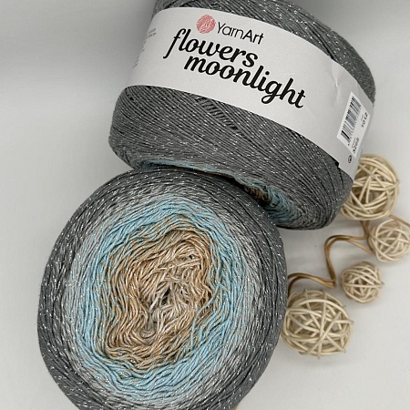 Пряжа FLOWERS MOONLIGHT 3268