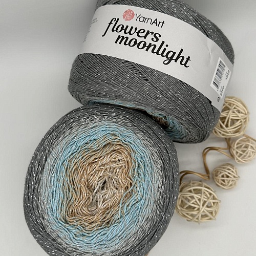 Пряжа FLOWERS MOONLIGHT 3268