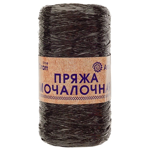 Пряжа Astra Premium Мочалочная (черный)