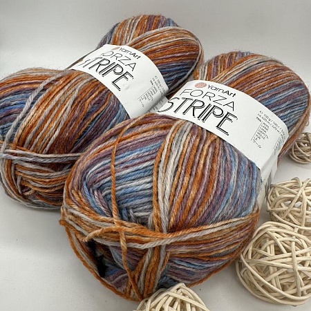Пряжа Yarn Art Forza Stripe 2805