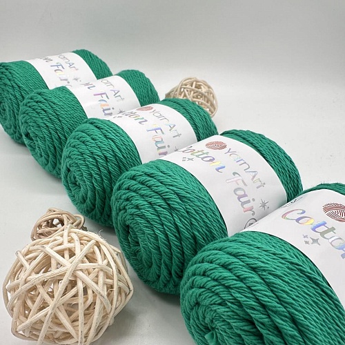 Пряжа Cotton fair 4/4