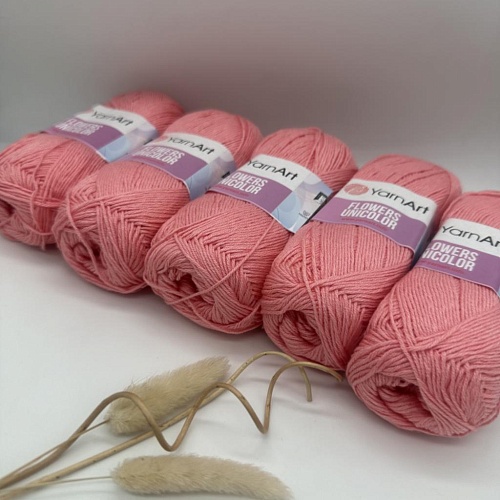 Пряжа Yarn art Flowers UNICOLOR 735