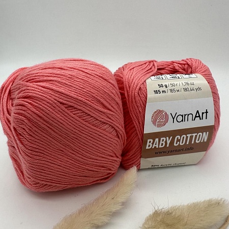 Пряжа YA Baby Cotton 420