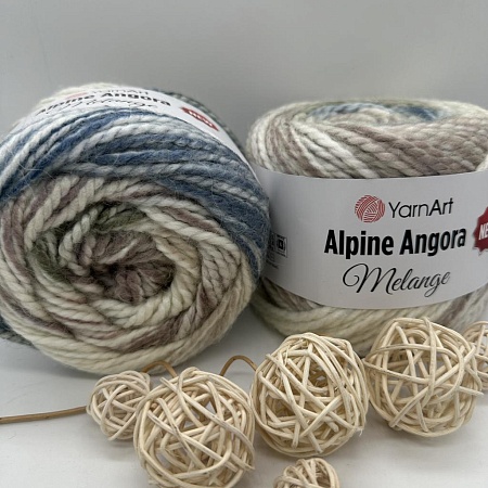 Пряжа Alpine Angora Melange 6408