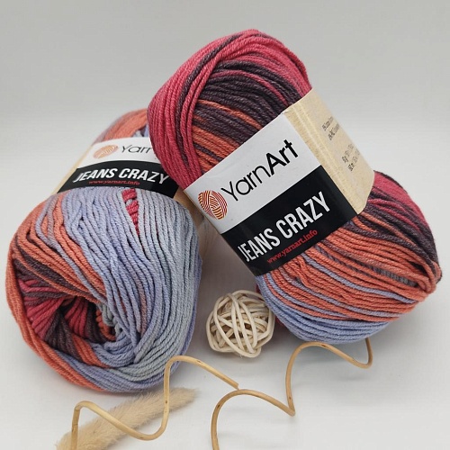 Пряжа Jeans Crazy 8214