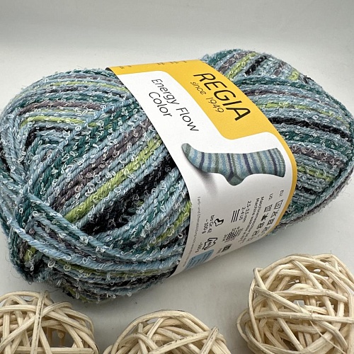 Пряжа Regia energy Flow Color 00182
