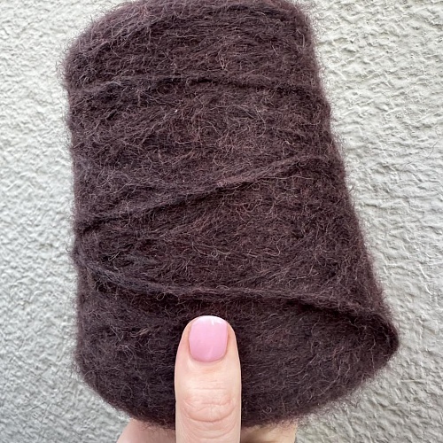 Пряжа в бобинах Puno шоколад