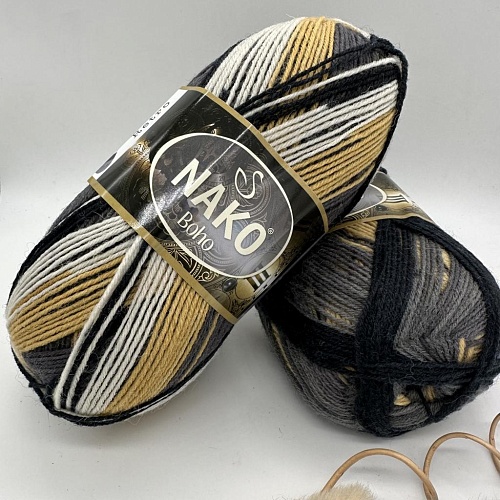 Пряжа Nako Boho 82041