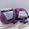 Пряжа Milano 861 ярк сиреневый