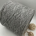 Пряжа Silver серый пайетки +люрекс. Цена указана за 10гр