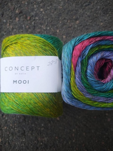 Пряжа Mooi (лен, лиоцелл) 107