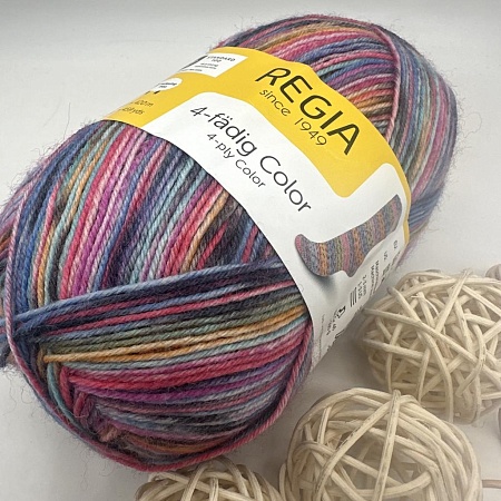 Пряжа Regia 4 - fadig Color 04071