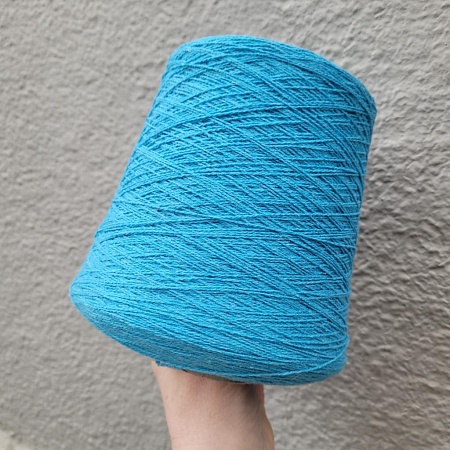 Пряжа в бобинах Cash 70 2/14 4614 лазурное наслаждение