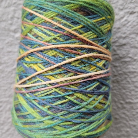 Пряжа в бобинах Missoni Woolly авокадо Цена за 10гр