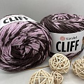 Пряжа Cliff 8309 сиренево- коричневый