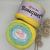 Пряжа Yarn art Bouquet 703 нежнорозово-голубо-зелень-жёлтый